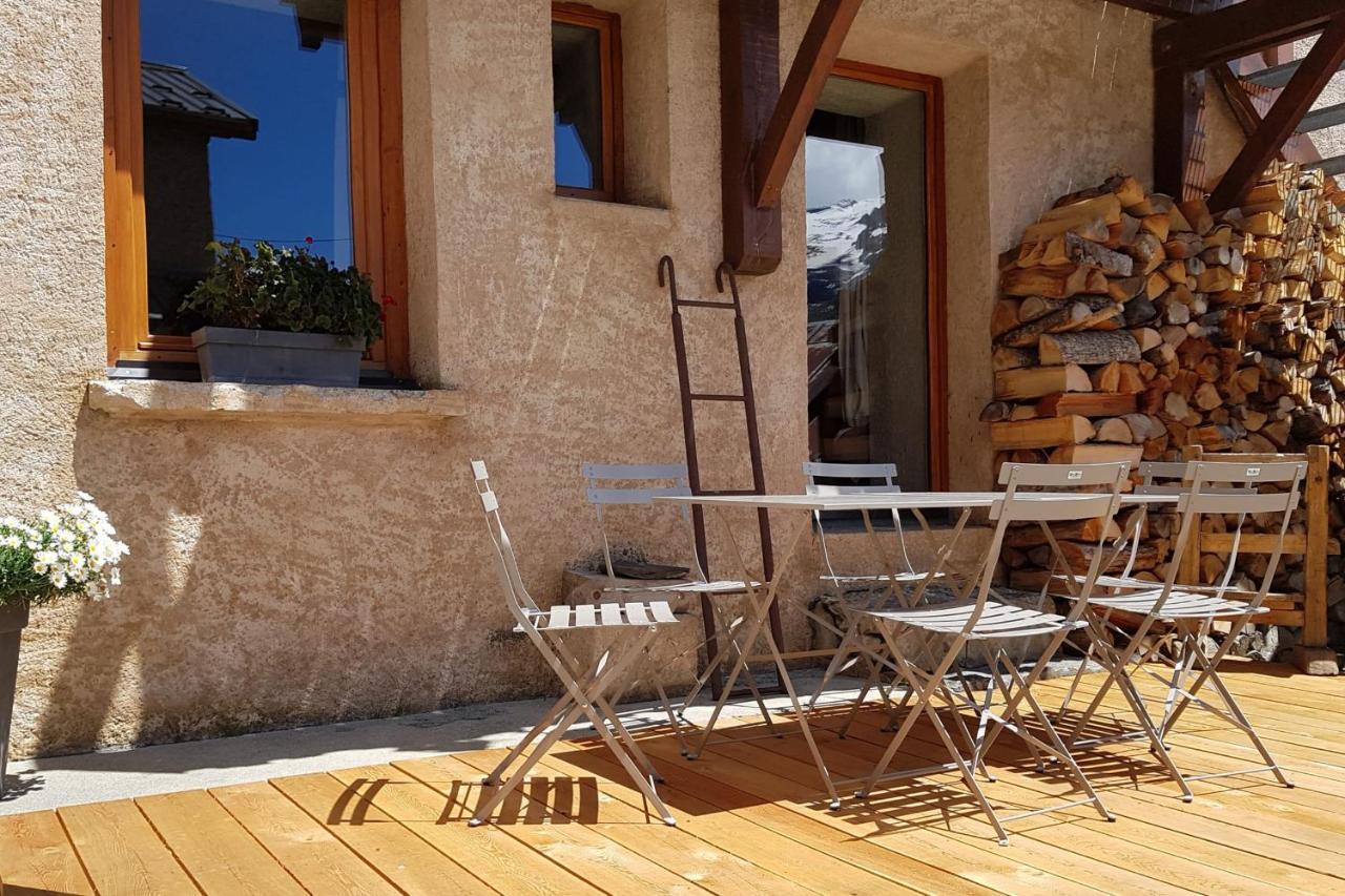 Chez Papy - Grand Appart Entirely Renovated Ventelon La Grave La Meije Luaran gambar
